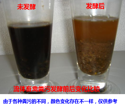 畜禽流体粪污快速发酵剂处理污水边液态有机肥发酵前后对比图.png