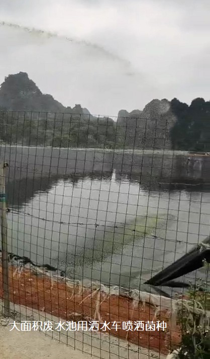 大面积粪水池采用洒水车喷洒菌种3.jpg